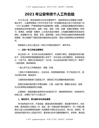2021年公安年终个人工作总结（2）.docx