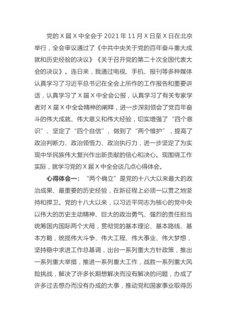 HX某政法机关党员干部学习党的会议心得体会（3001字）