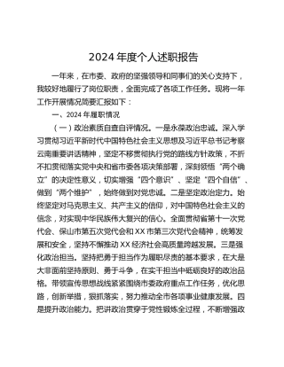 2024年度个人述职报告 (17)