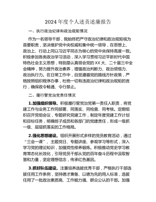 2024年度个人述责述廉报告 (3)