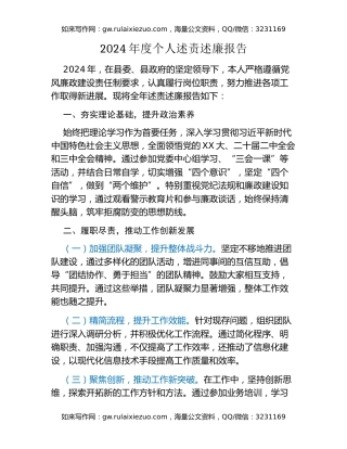 2024年度个人述责述廉报告（4）