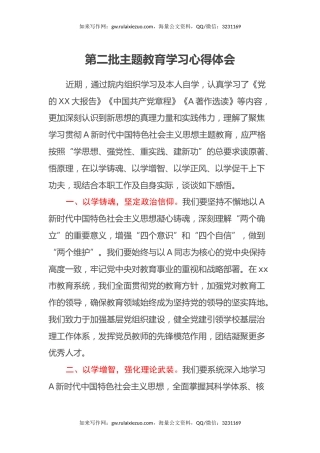 第二批主题教育学习心得体会 (10)