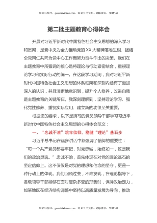 第二批主题教育心得体会 (23)