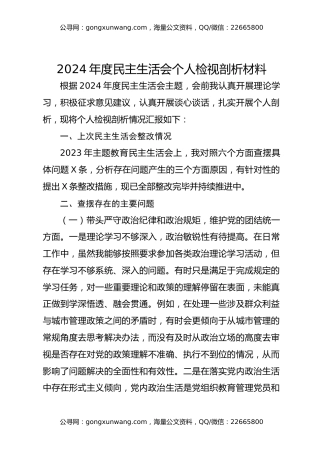 XX局党组书记2024年度民主生活会个人检视剖析材料（四个带头+典型案例剖析+意识形态）