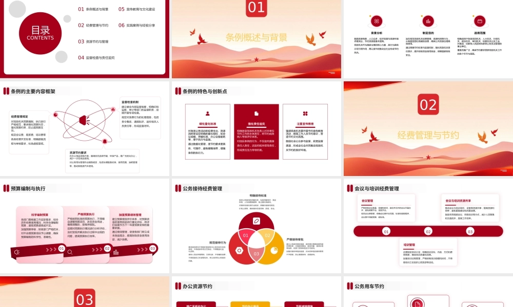 ppt《党政机关厉行节约反对浪费条例》培训课件