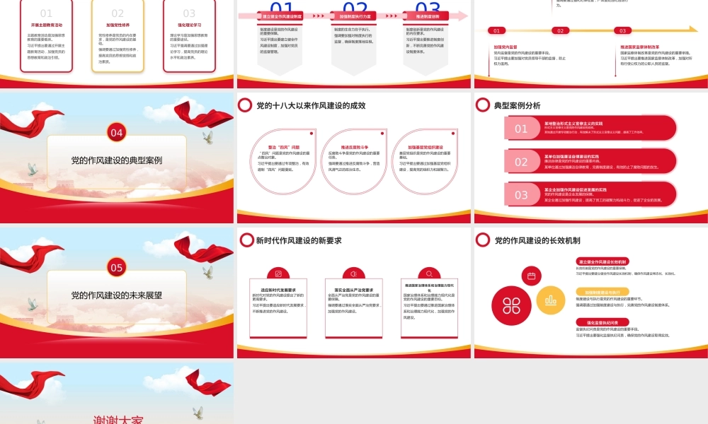 ppt：加强党的作风建设论述摘编培训