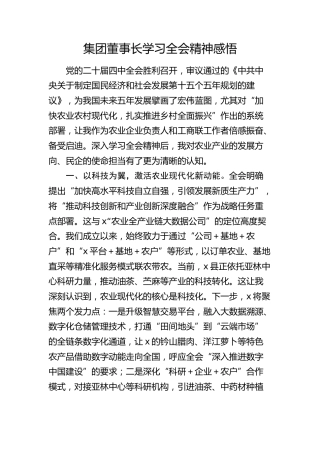 国企董事长学习四中全会精神感悟