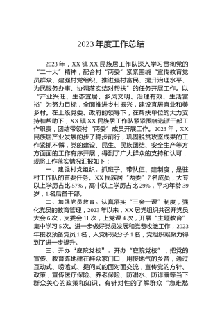 2023年度工作总结