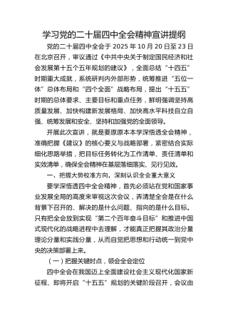 四中全会精神宣讲党课3400字