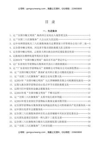 榜样系列第16期（74篇）2025年3月先进集体、先进个人事迹材料汇编.