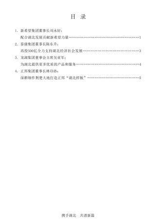 经验交流系列第505期（4篇）2021全国知名民企湖北行大会企业家代表发言材料汇编