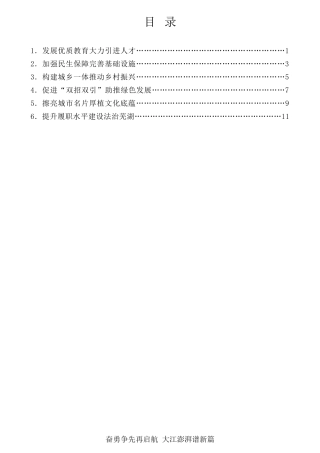 经验交流系列第695期（6篇）芜湖市十七届人大一次会议代表审议发言材料汇编
