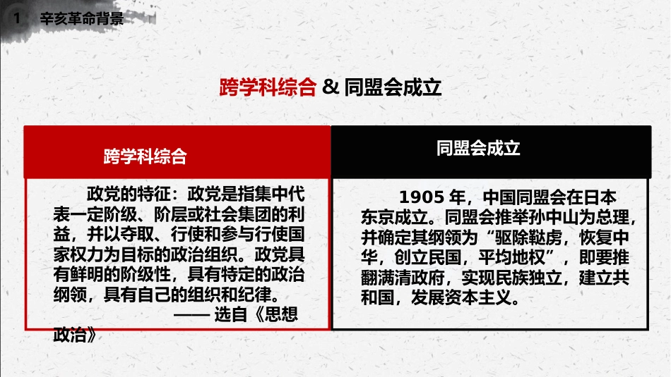 红色党课辛亥革命110周年教案课件模板PPT3（20211008）_第10页