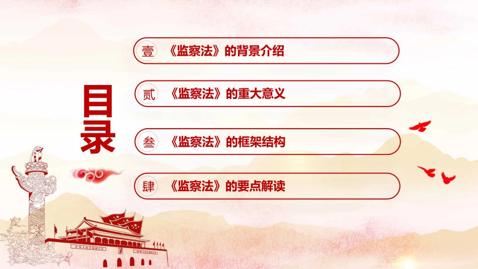 学习解读国家监察法PPT系列-002_第3页