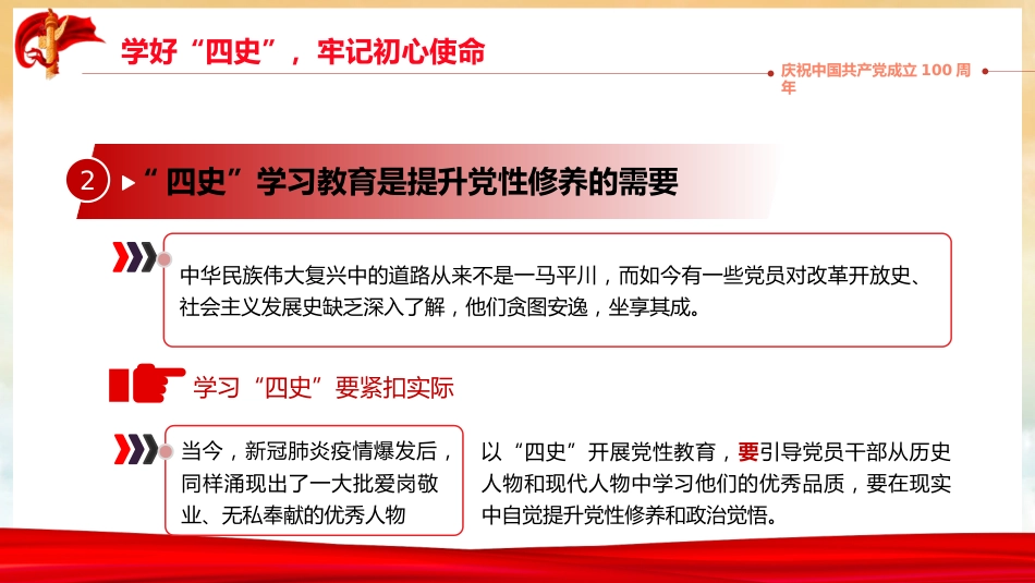 学党史悟思想史办实事开新局学好四史践行使命之建党100周年PPT（20210702）_第6页