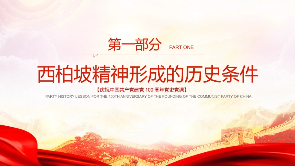 新中国从这里走来之谈西柏坡精神的内涵和时代价值党课PPT（20210524）_第4页