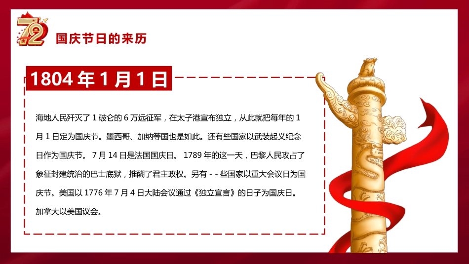 庆祝祖国华诞72周年国庆节PPT（20210922）_第6页