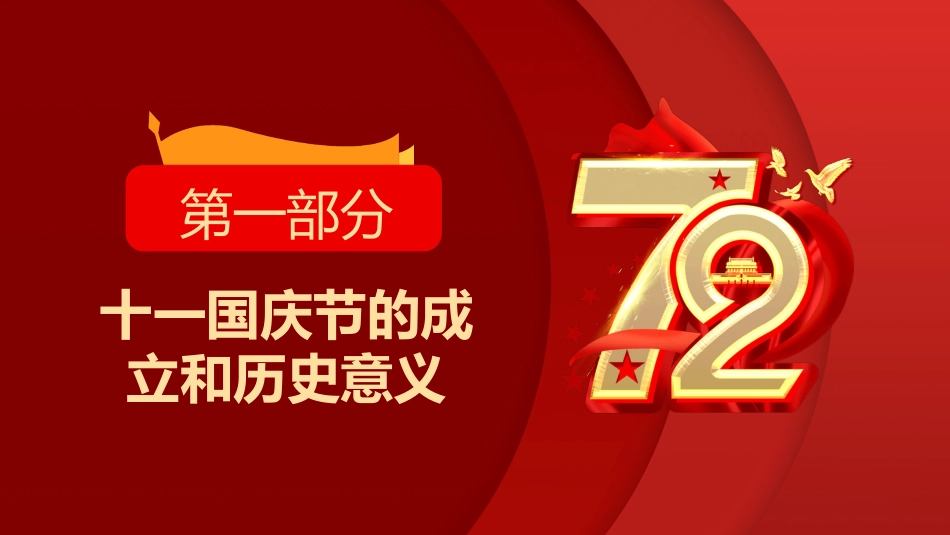 庆祝祖国华诞72周年国庆PPT1（20210916）_第4页