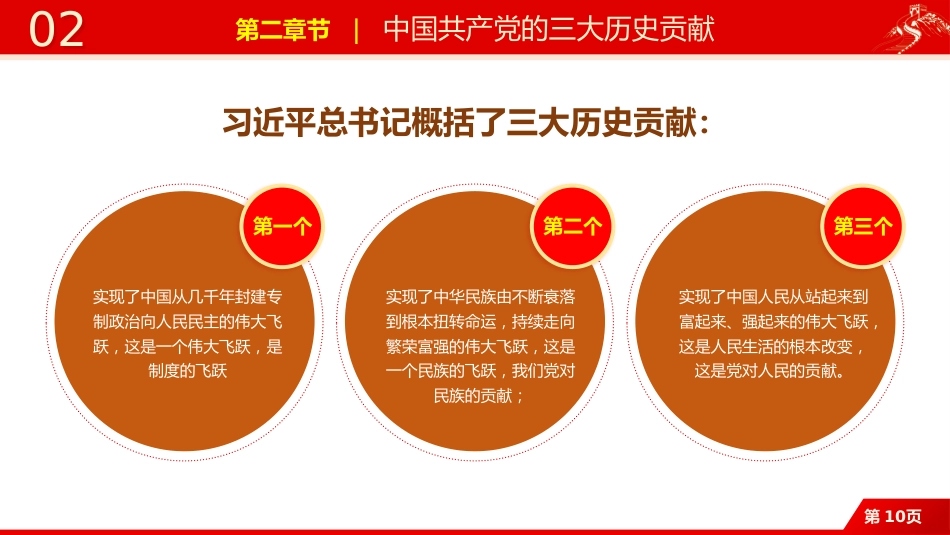 庆祝中国共产党建党一百周年七一建党百年党课PPT模板_第10页