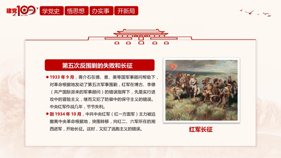 建党一百周年党史学习教育_第10页