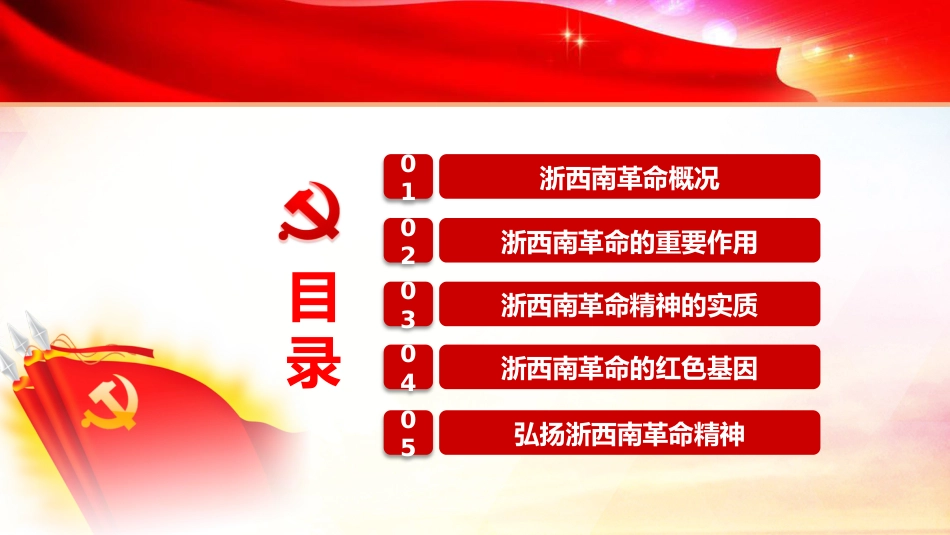 弘扬浙西南革命精神之建党100周年党课PPT（20210706）_第3页