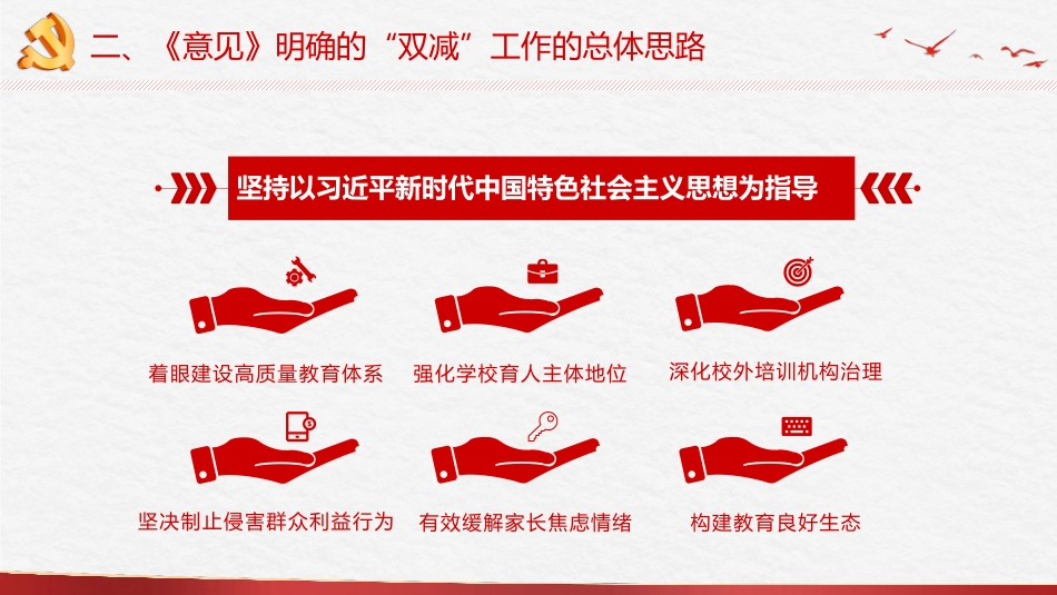 双减义务教育PPT模板减轻学生作业负担校外培训负担意见3（20211012）_第8页