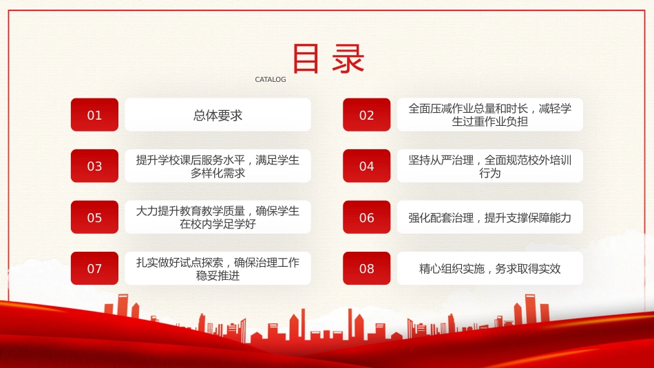 双减义务教育PPT模板减轻学生作业负担校外培训负担意见1（20211012）_第3页