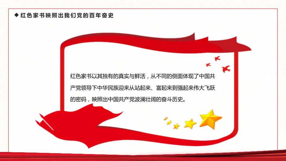 品悟红色家书赓续红色血脉PPT模板_第10页