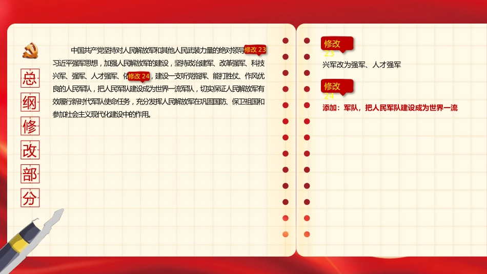 中共二十大关于《中国共产党章程（修正案）》【新旧对照版】PPT课件_第10页