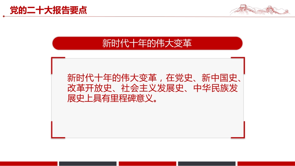 二十大报告要点学习PPT模板_第7页