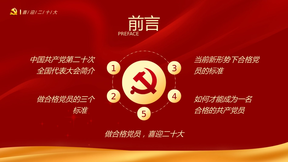 喜迎二十大共筑中国梦PPT_第3页