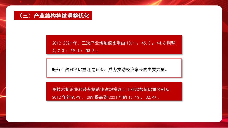 二十大主题党课讲稿：我国经济社会发展的十年历史性成就回顾（ppt）_第5页