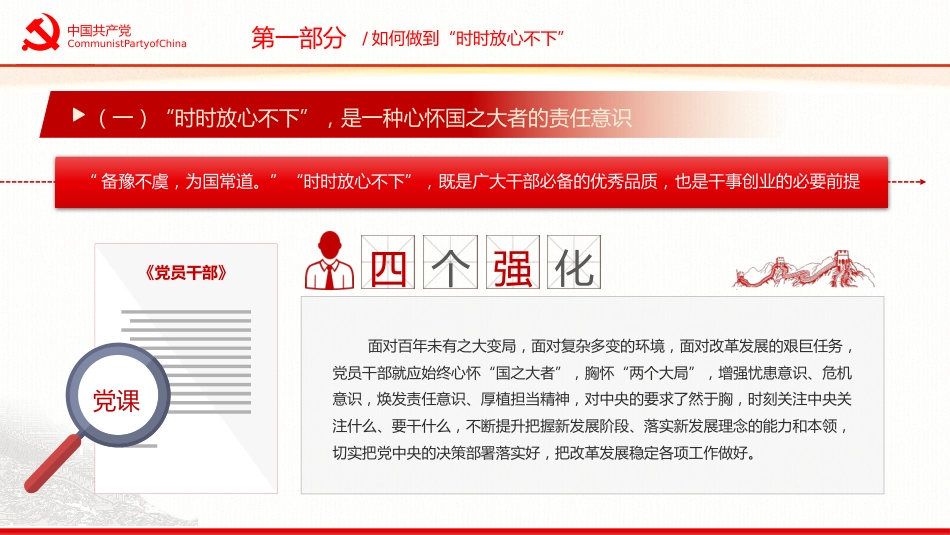 突出四个强化做时时放心不下的领导干部PPT（20220622）_第6页