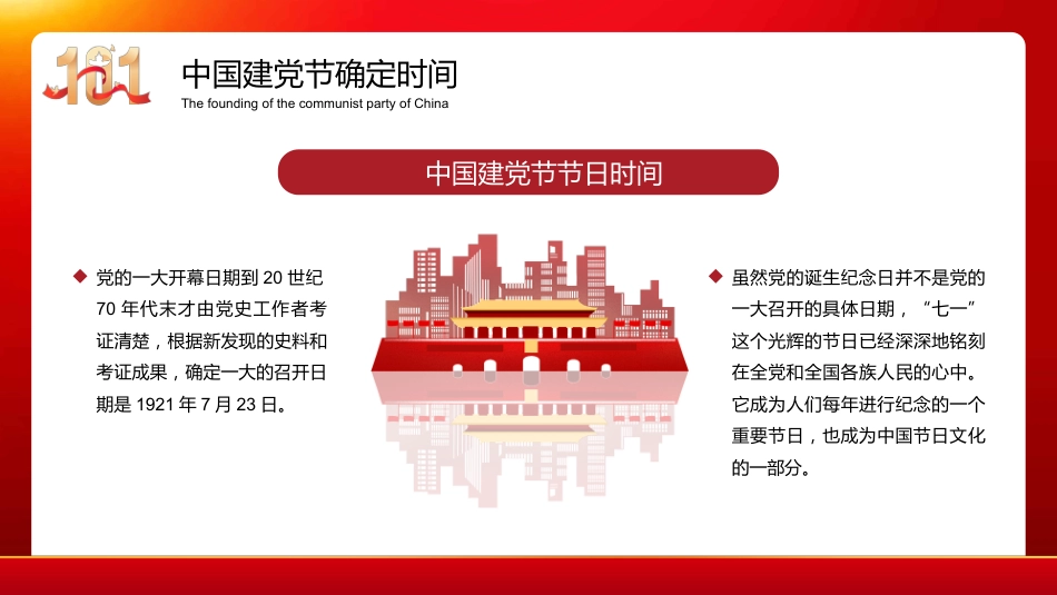 中国七一建党日101周年主题班会PPT_第10页