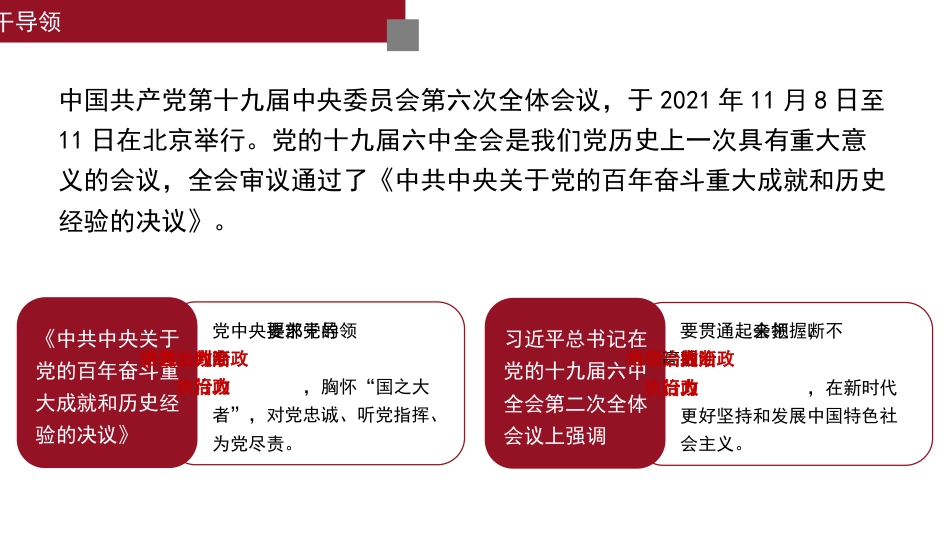 2022年领导干部“政治三力”主题党课讲稿（PPT）_第4页