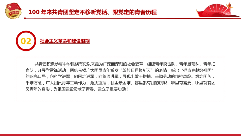 中国共产主义青年团成立100周年大会上的讲话精神解读PPT_第7页