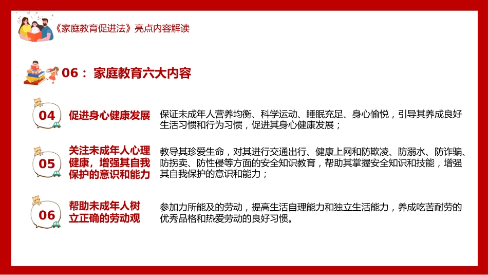 2022年最新发布家庭教育促进法解读PPT_第9页
