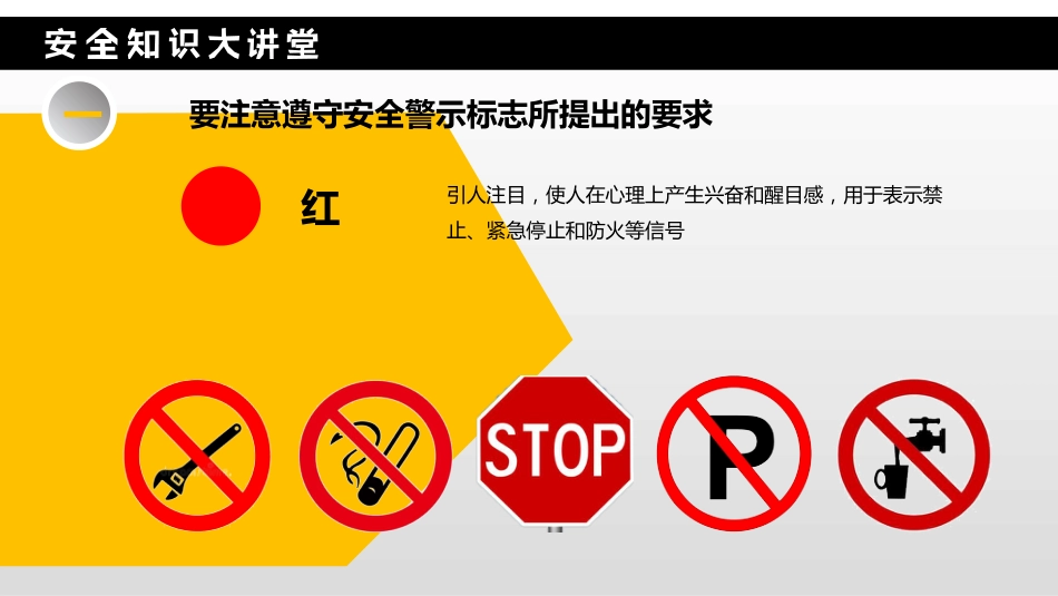 安全标志讲解模板_第8页