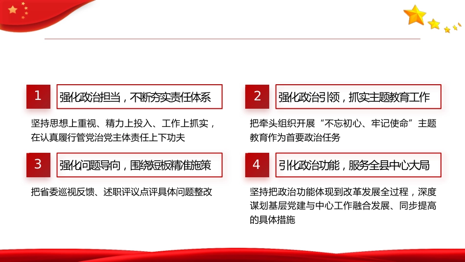 乡镇村干部工作汇报PPT模板+（20220325）_第4页