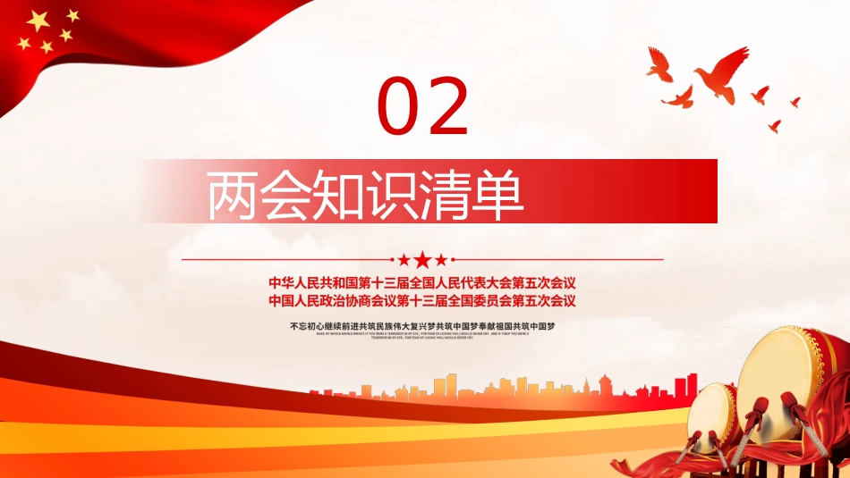 2022聚焦全国“两会”牢记使命担当PPT（20220307）_第5页