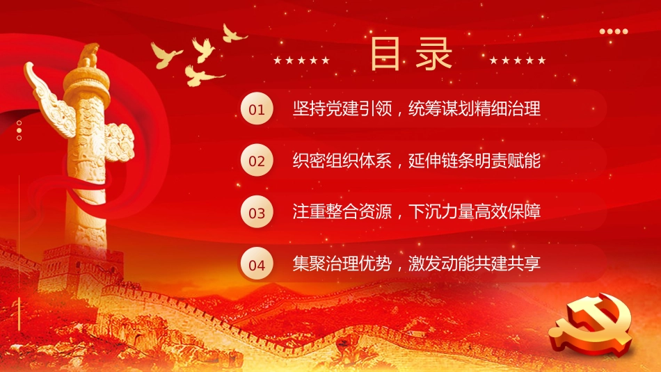 党建引领基层治理建强基层党组织党课课件PPT_第3页