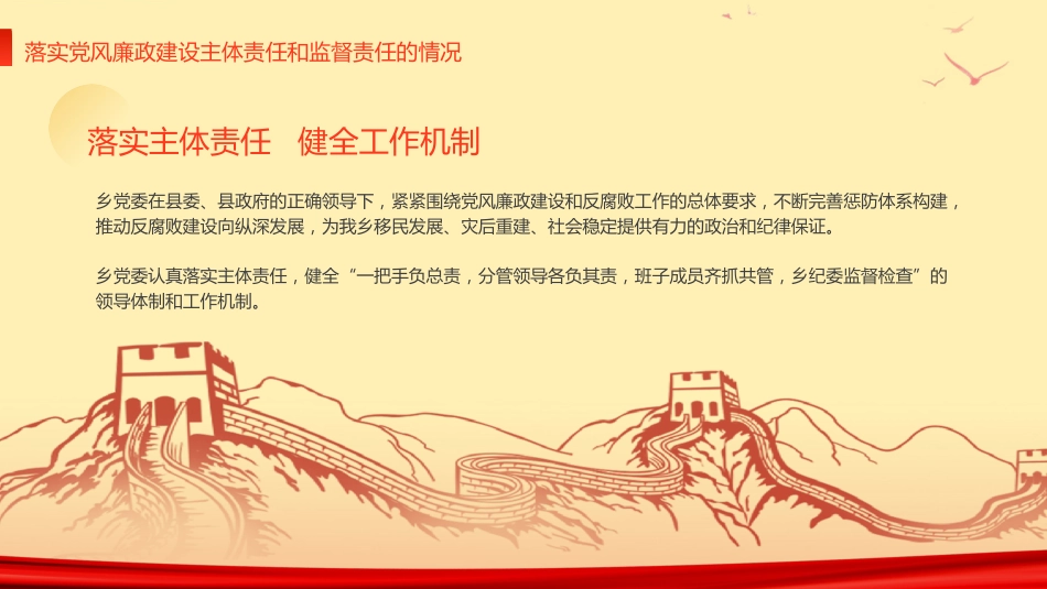 党风廉政建设与反腐败自查党建廉政建设反腐败工作自查报告PPT_第5页
