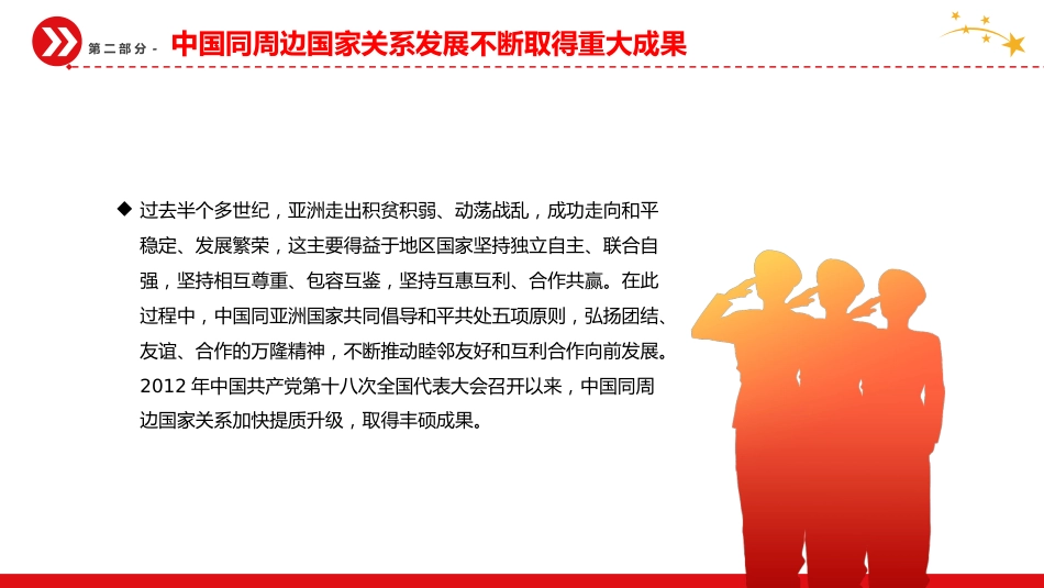 新时代中国的周边外交政策展望党课PPT_第8页