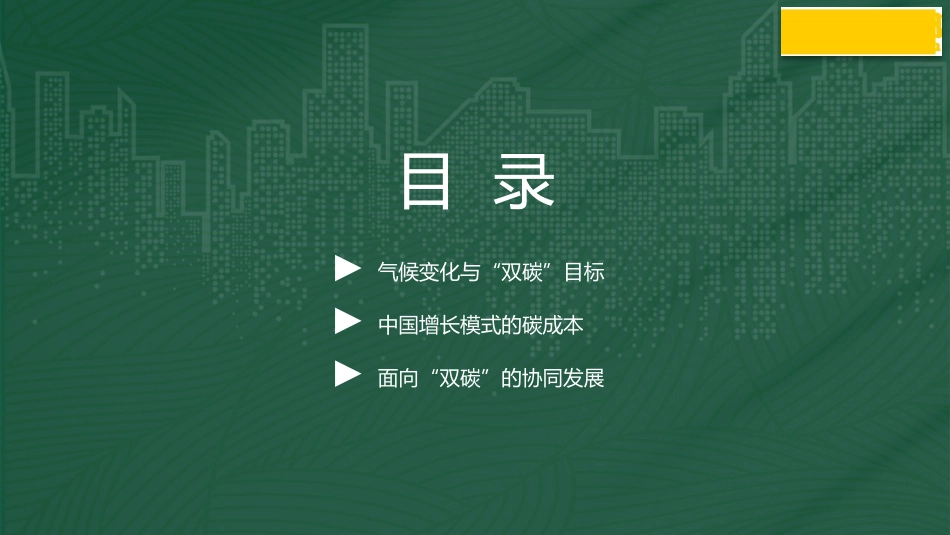 碳达峰、碳中和与中国增长模式的转型（PPT）_第3页