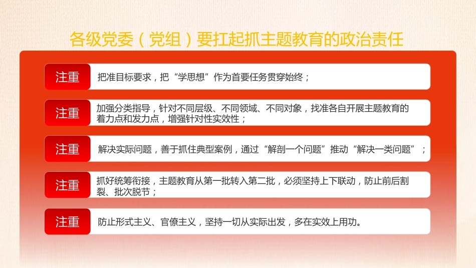 深入扎实开展第二批主题教育PPT党课_第8页