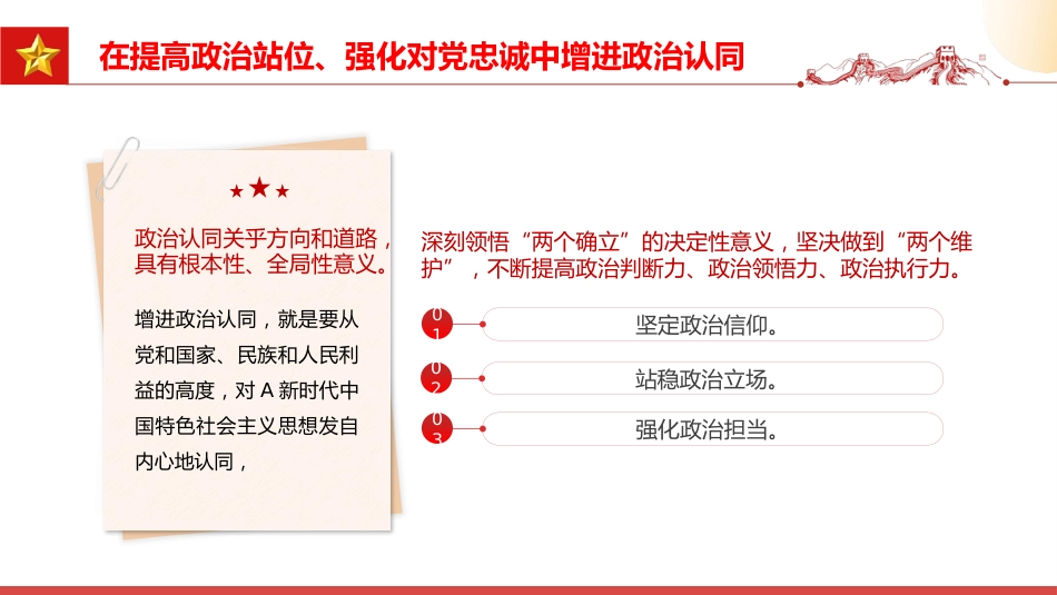 在党的创新理论学习中增进“四个认同”PPT党课_第5页