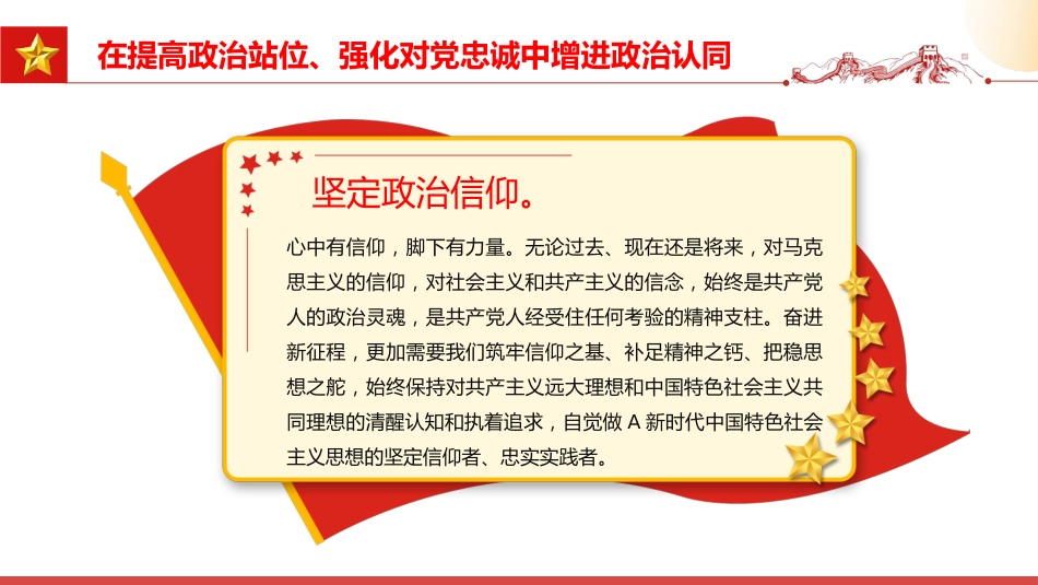 在党的创新理论学习中增进“四个认同”PPT党课_第6页