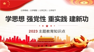 学思想强党性重实践建新功PPT党课