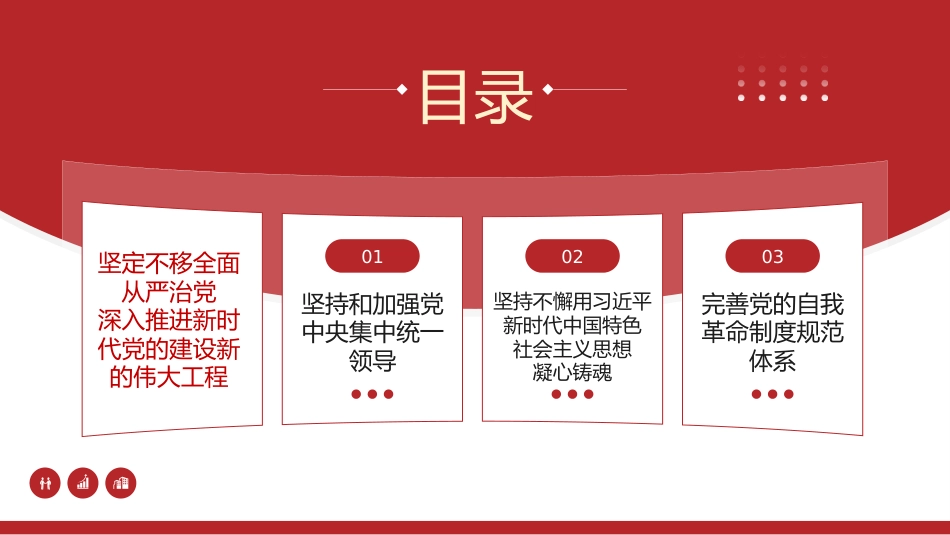 七一党课模板：坚定不移推进全面从严治党的七个重要任务（PPT）_第5页
