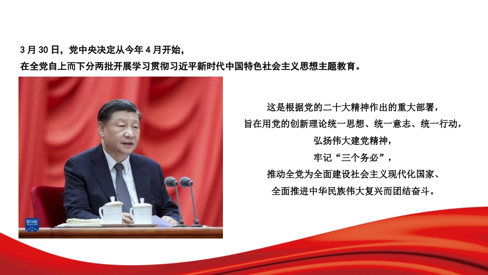 党内主题教育模板（ppt）_第3页